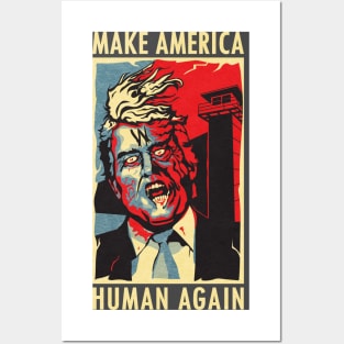 Zombald Trump Posters and Art